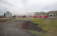 Island - geotermální elektrárna Krafla