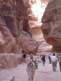 Petra - skalní město Nabatejců