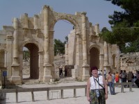 Jerash vstupní brána