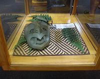 maorská maska