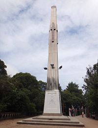 Nový Zéland - Parihaka, památník II. svět. války