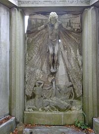 reliéf Krista Spasitele v hrobce