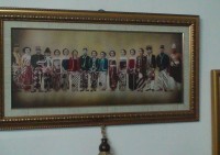 Yogyakarta foto sultánské rodiny