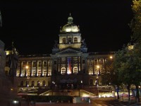 Václavské náměstí v noci