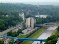 Ostrava pohled z věže Nové radnice
