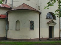 Petřvald boční část kostela