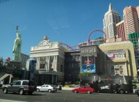 Las Vegas malý NY se sochou Svobody