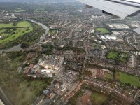Londýn foto z letadla