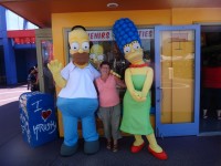 Los Angeles Universal Studios Simpsonovi