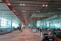 Singapore tranzitní hala letiště
