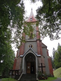 Horní Lomná kostel Sv. Kříže