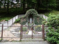 Horní Lomná jeskyně Panny Marie Lourdské