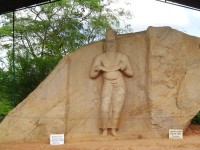 Polonnaruwa socha krále Parakramabahu I.