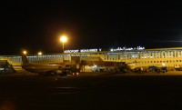 Casablanca letiště večer