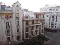 Casablanca domy z hotelového pokoje