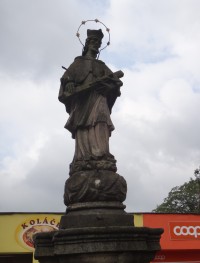 Hukvaldy socha sv. J.Nepomuckého