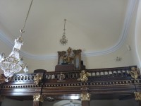Hukvaldy sv.Maxmilián,varhany, na nichž hrával Leoš Janáček 