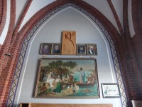 Ludgeřovice pravá strana ve vchodu sv. Mikuláše