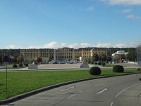 Vídeň Schönbrunn příjezd