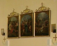 Pivín obrazy křížové cesty v kostele sv. Jiří