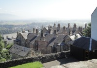 Stirling pohled z hradu