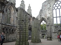 Edinburgh z chrámu zůstaly ruiny