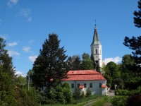 Studénka kostel sv. Bartoloměje s farou