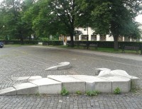 Orlová náměstí s orlicí