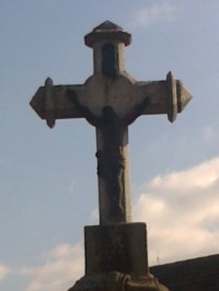 Kříž v ulici Pod Rochem v Úsově