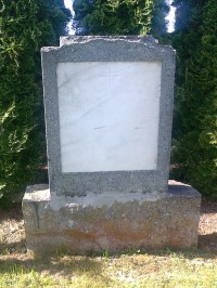 náhrobek G. B. Browna - příslušníka armády Velké Británie z Nového Zélandu
