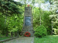 pomník padlých partizánskeho oddielu Olga