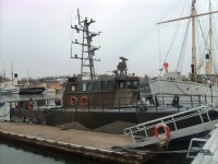 historická vojenská loď