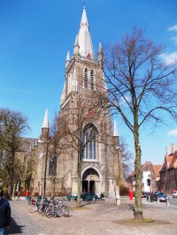 Belgicko - Bruggy - kostol sv. Marie Magdalény