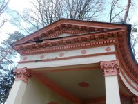 detail časti pavilonu