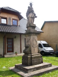 socha sv. Jana Nepomuckého v Bylnici