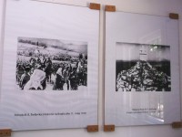 historické fotografie - pohreb M.R.Štefánika a dočasný hrob