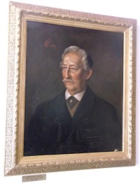 Gustav von Friesenhov olej Oldenburgová Natália - dcéra Gustava     