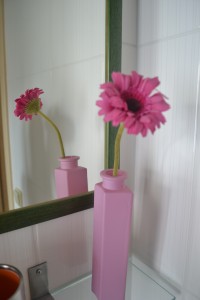 kvetinka v kúpelni