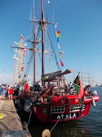 cvičná loď Atyla - Amsterdam - Holandsko