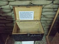drevený kufor vojáka pešieho pluku č. 29 Jeníčka