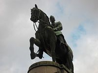 jazdecká socha kráľa Christiana X