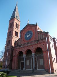 Dánsko - Kodaň - kostol Ježiša - Jesuskirken