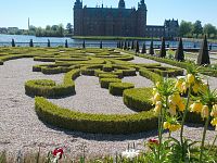 Dánsko - Hillerod - Frederiksborg Slotshave - zámocká záhrada