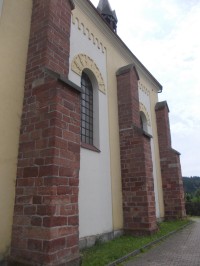 oporné časti kostola