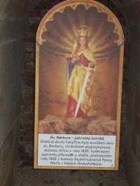 obraz sv. Barbory