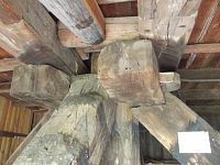 drevená konštrukcia, otačavá časť
