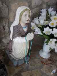 socha dievčaťa Bernadety