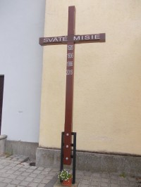 kríž sv. Misii u kostola
