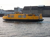 Dánsko - Kodaň - Havnebussen - vodné autobusy