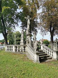 Jablonica - Barokové súsošie kalvárie